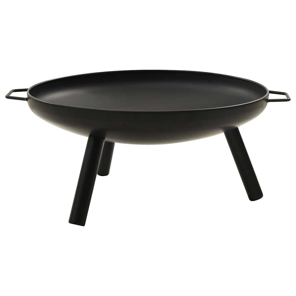 vidaXL Vatră de foc, 70x59x28 cm, oțel vidaXL Vatră de foc, 70x59x28 cm, oțel