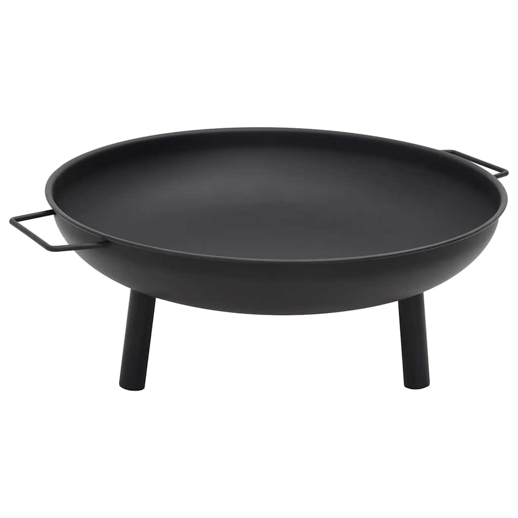 vidaXL Vatră de foc, 67,5x58x22,5 cm, oțel vidaXL Vatră de foc, 67,5x58x22,5 cm, oțel