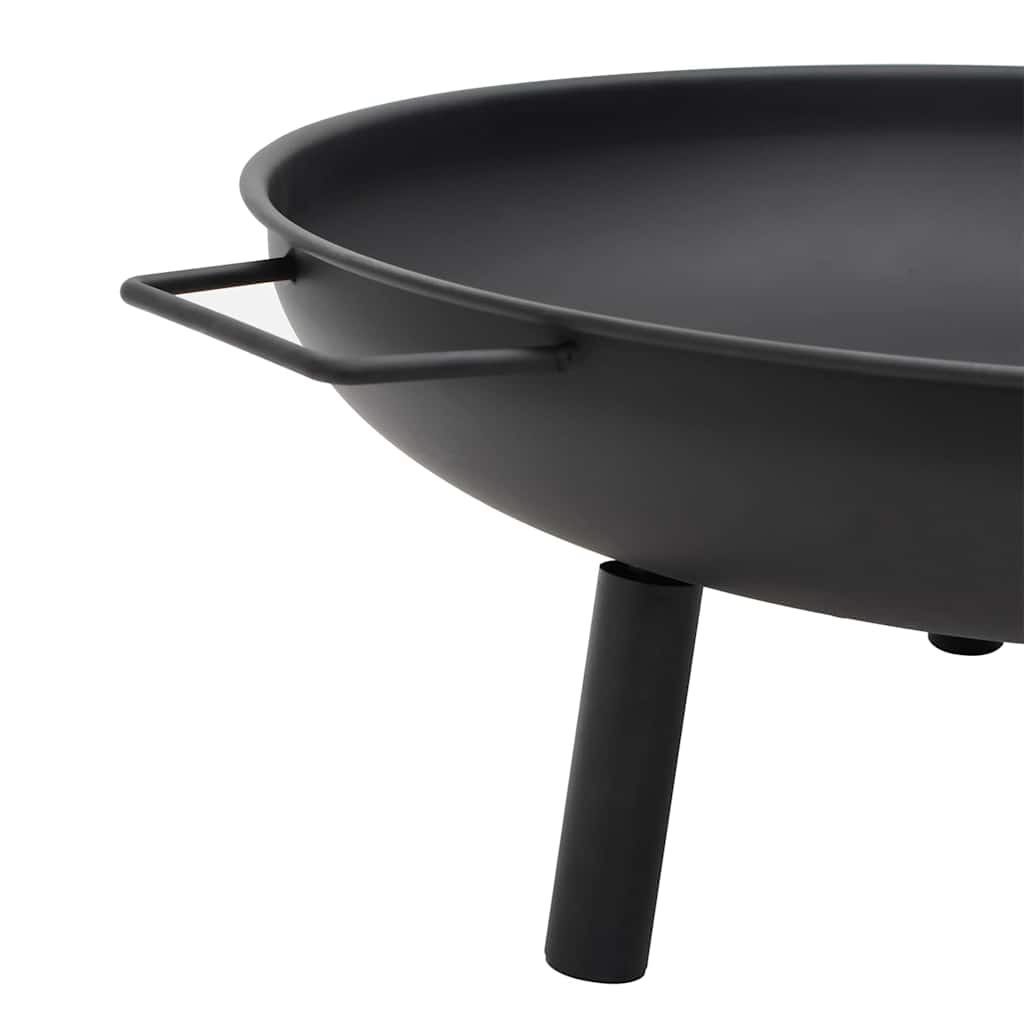 vidaXL Vatră de foc, 67,5x58x22,5 cm, oțel vidaXL Vatră de foc, 67,5x58x22,5 cm, oțel