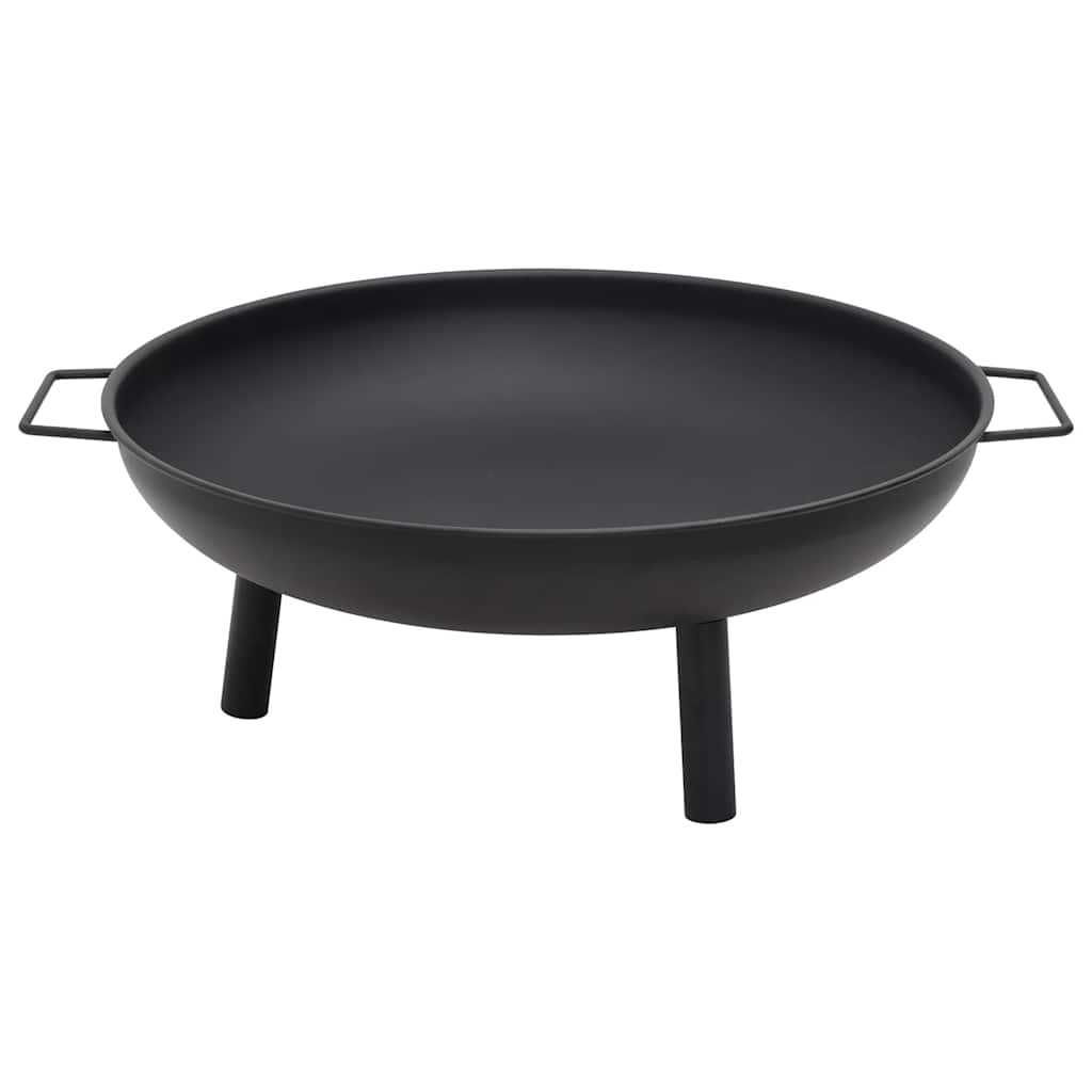 vidaXL Vatră de foc, 67,5x58x22,5 cm, oțel vidaXL Vatră de foc, 67,5x58x22,5 cm, oțel
