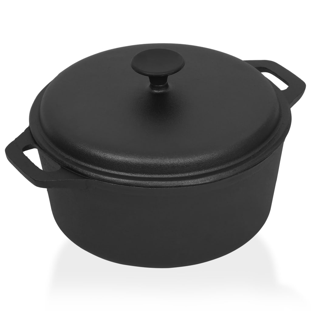 vidaXL Oală, Ø26,5 cm, fontă vidaXL Oală, Ø26,5 cm, fontă