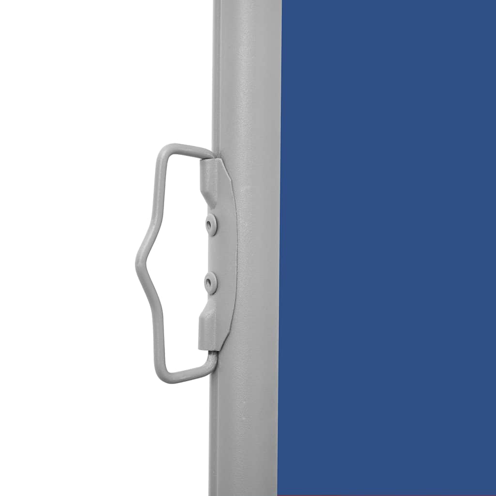 vidaXL Copertină laterală retractabilă de terasă, albastru, 140x600 cm vidaXL Copertină laterală retractabilă de terasă, albastru, 140x600 cm