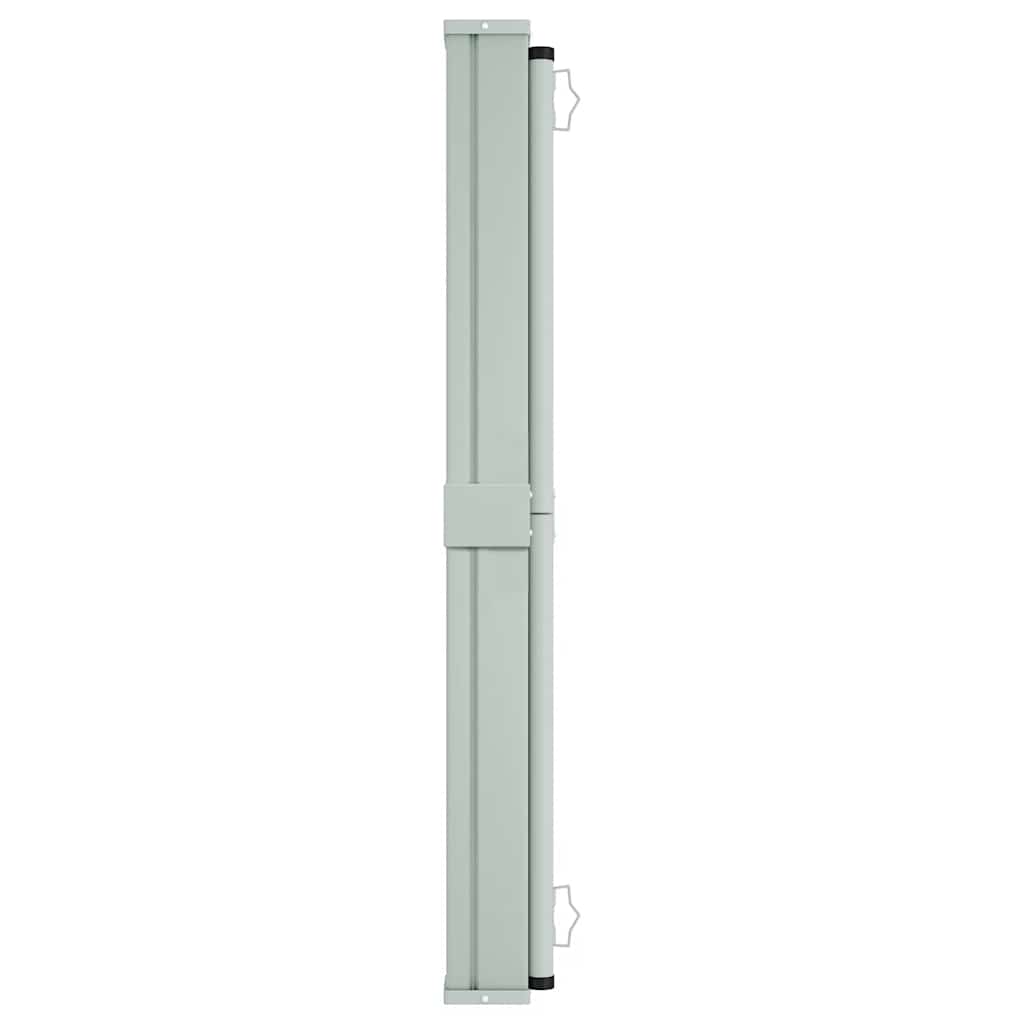 vidaXL Copertină laterală retractabilă de terasă, gri, 140 x 600 cm vidaXL Copertină laterală retractabilă de terasă, gri, 140 x 600 cm