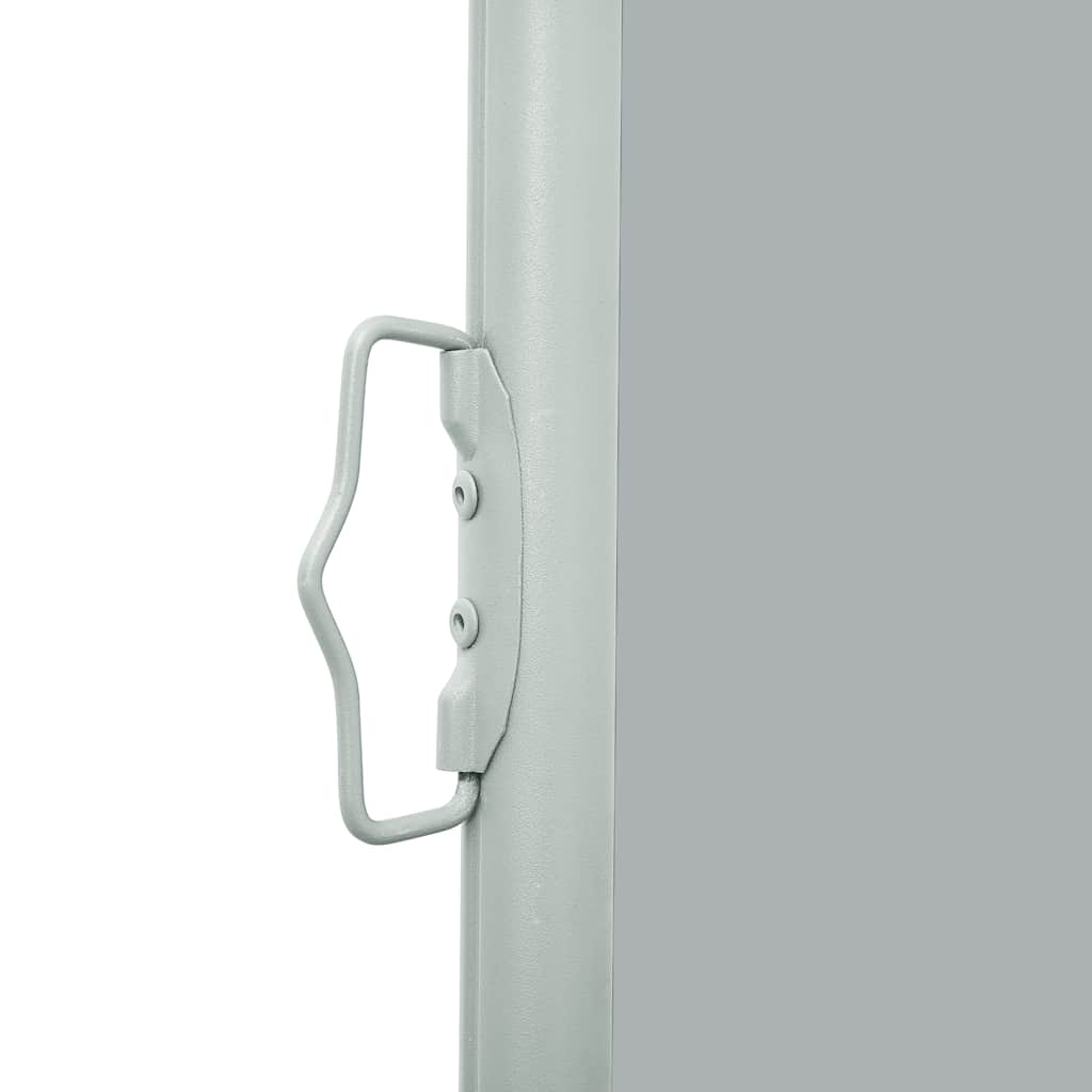 vidaXL Copertină laterală retractabilă de terasă, gri, 600 x 160 cm vidaXL Copertină laterală retractabilă de terasă, gri, 600 x 160 cm