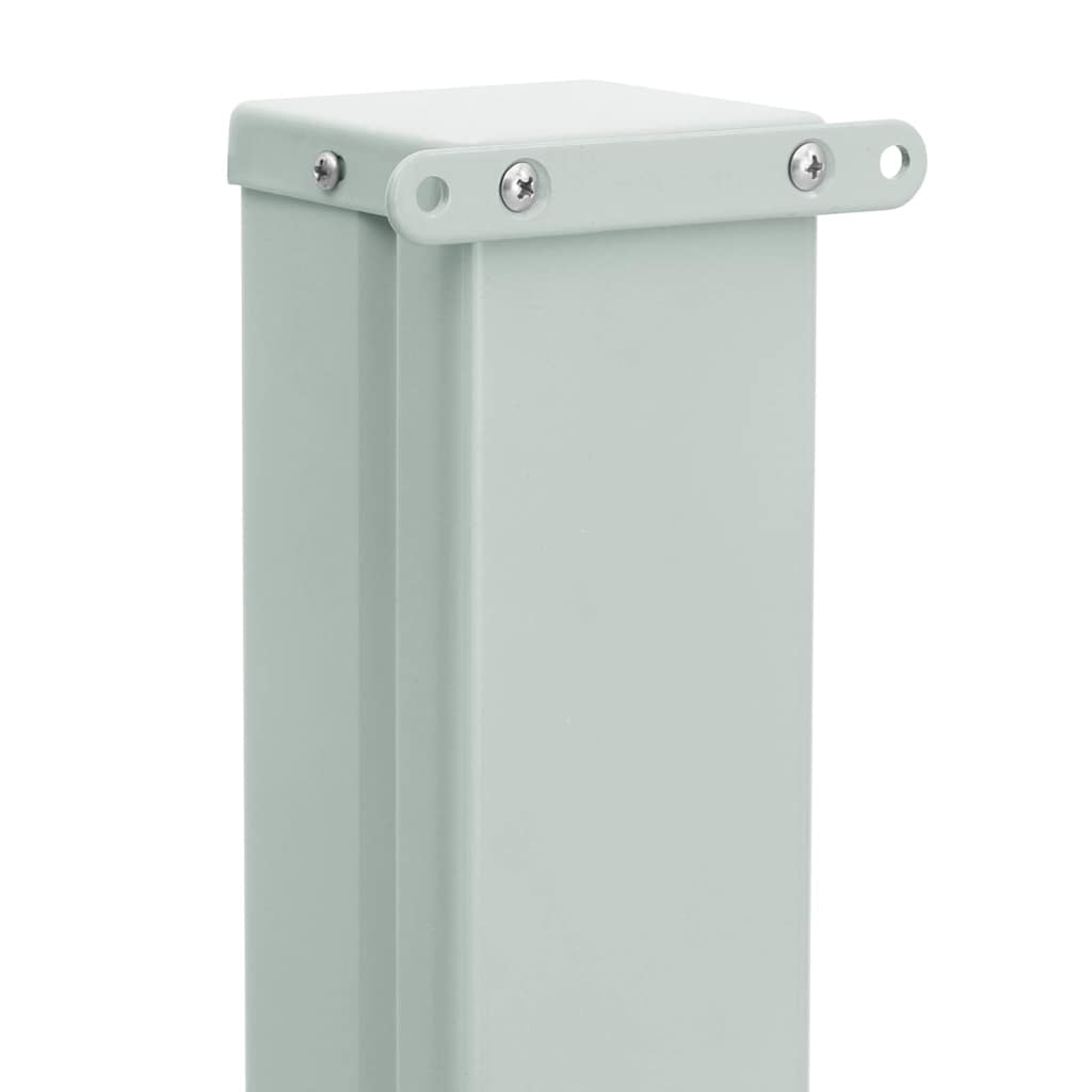 vidaXL Copertină laterală retractabilă de terasă, gri, 600 x 160 cm vidaXL Copertină laterală retractabilă de terasă, gri, 600 x 160 cm