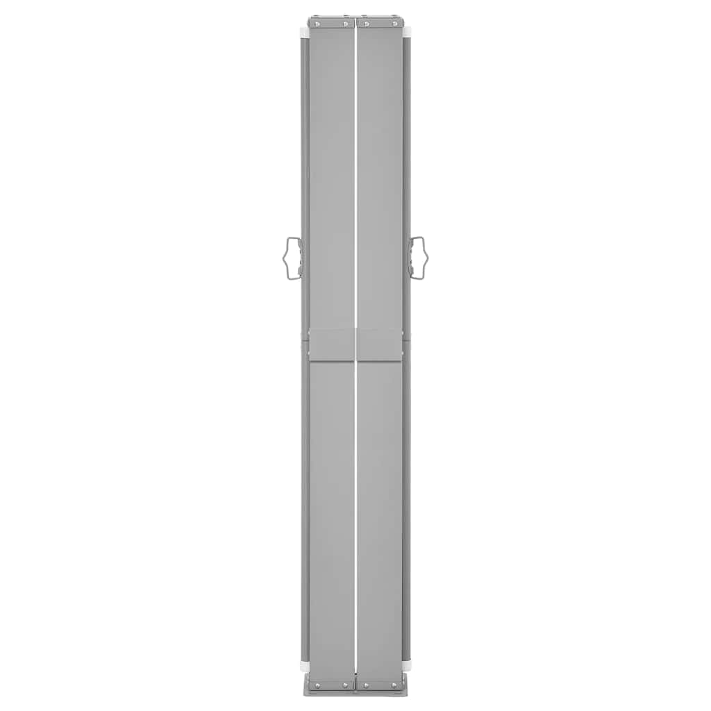 vidaXL Copertină laterală retractabilă de terasă, negru, 140 x 1200 cm vidaXL Copertină laterală retractabilă de terasă, negru, 140 x 1200 cm