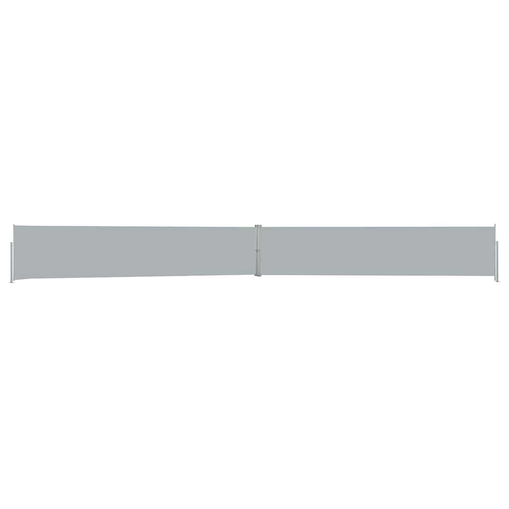 vidaXL Copertină laterală retractabilă de terasă antracit 140x1200 cm vidaXL Copertină laterală retractabilă de terasă antracit 140x1200 cm