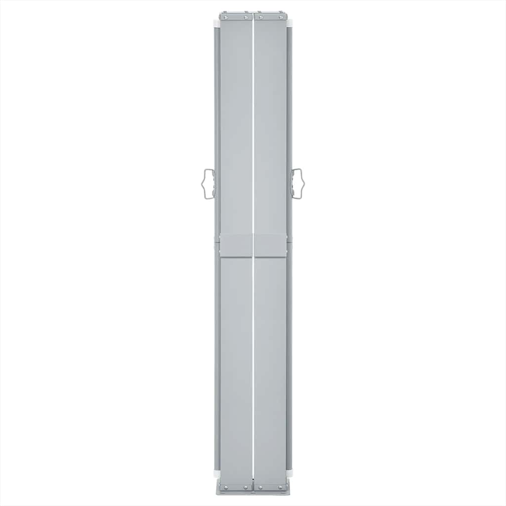 vidaXL Copertină laterală retractabilă de terasă, maro, 170 x 1200 cm vidaXL Copertină laterală retractabilă de terasă, maro, 170 x 1200 cm