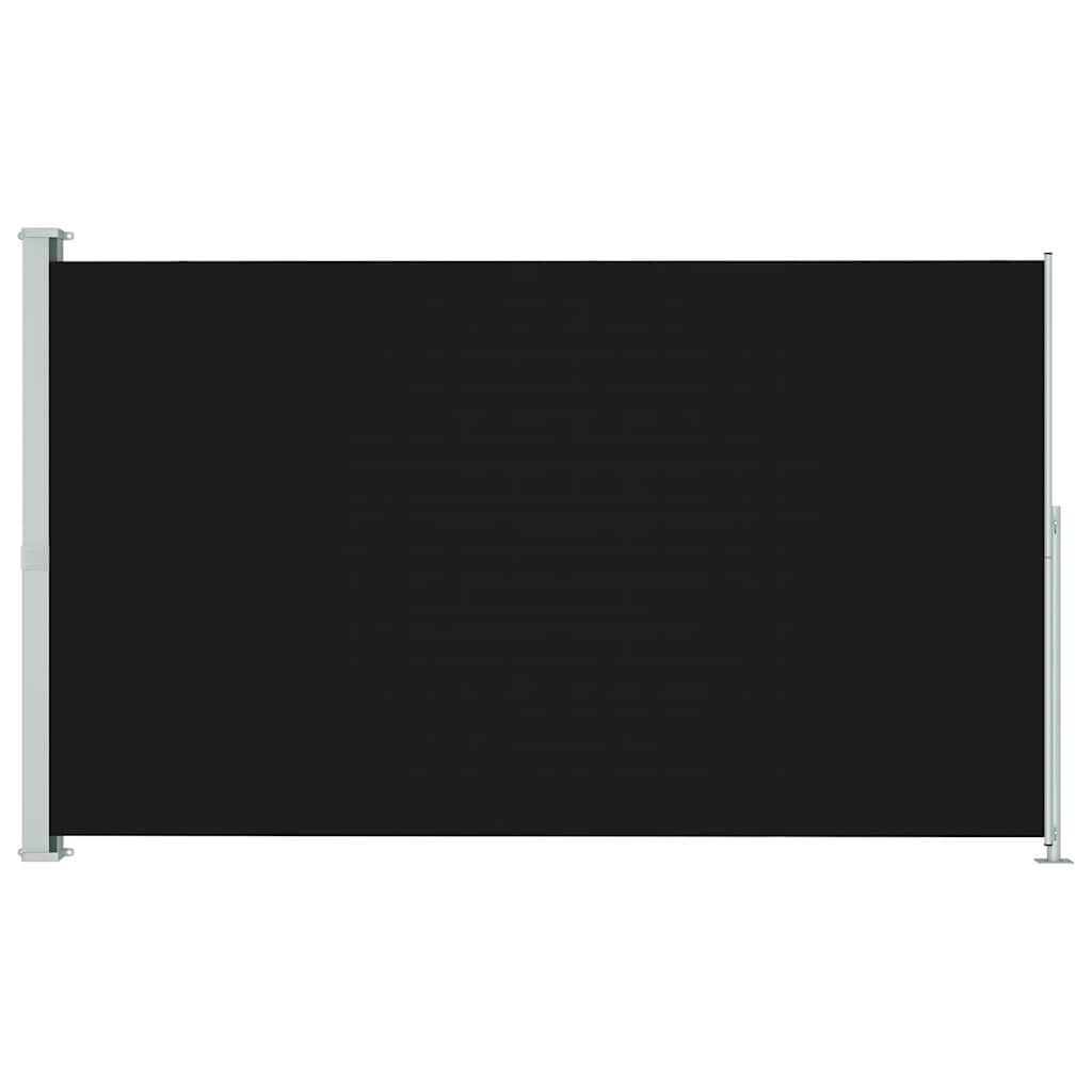 vidaXL Copertină laterală retractabilă de terasă, negru, 180x300 cm vidaXL Copertină laterală retractabilă de terasă, negru, 180x300 cm