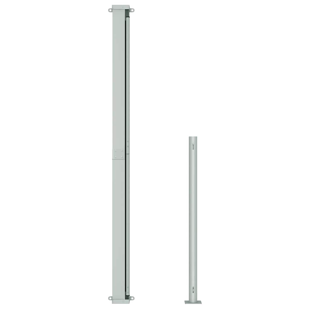 vidaXL Copertină laterală retractabilă de terasă, maro, 180x300 cm vidaXL Copertină laterală retractabilă de terasă, maro, 180x300 cm