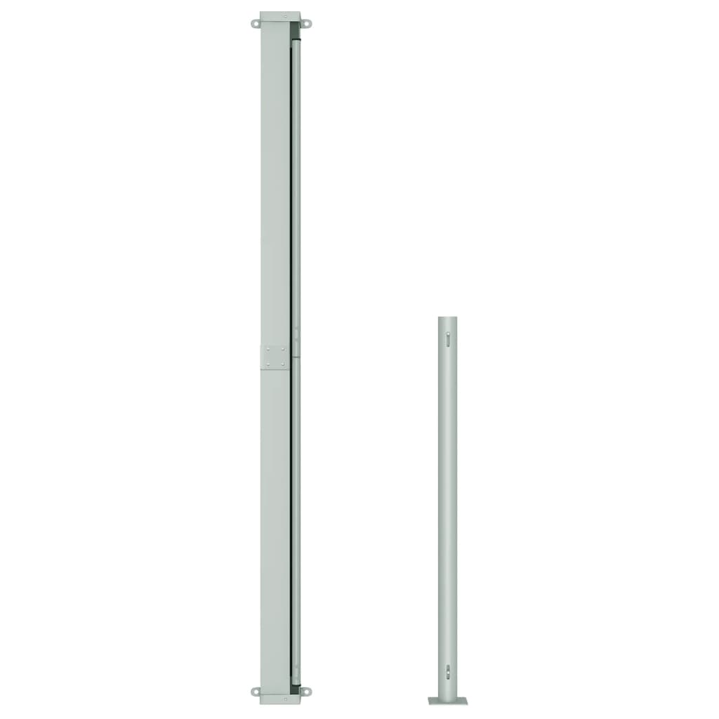 vidaXL Copertină laterală retractabilă de terasă, roșu, 180x500 cm vidaXL Copertină laterală retractabilă de terasă, roșu, 180x500 cm