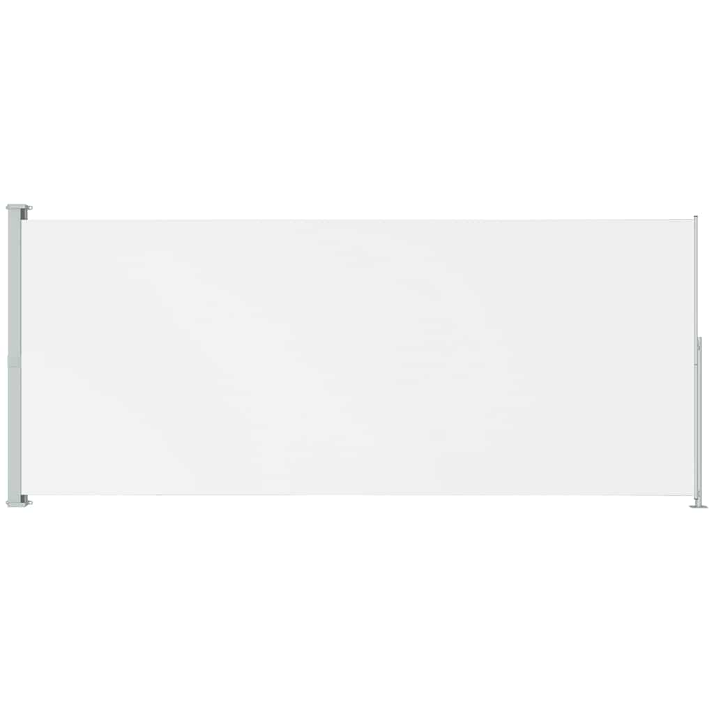 vidaXL Copertină laterală retractabilă de terasă, crem, 220 x 500 cm
