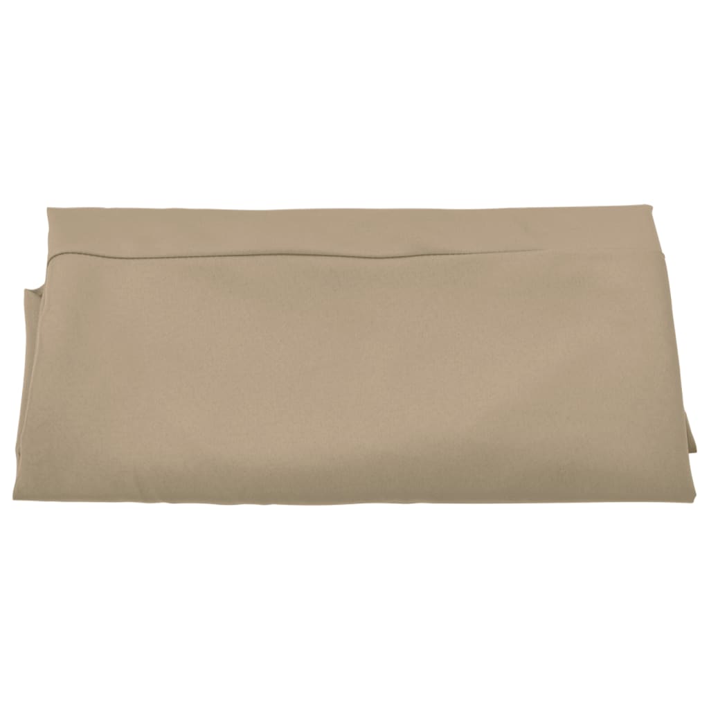 vidaXL Pânză de schimb umbrelă de soare, gri taupe, 300 cm