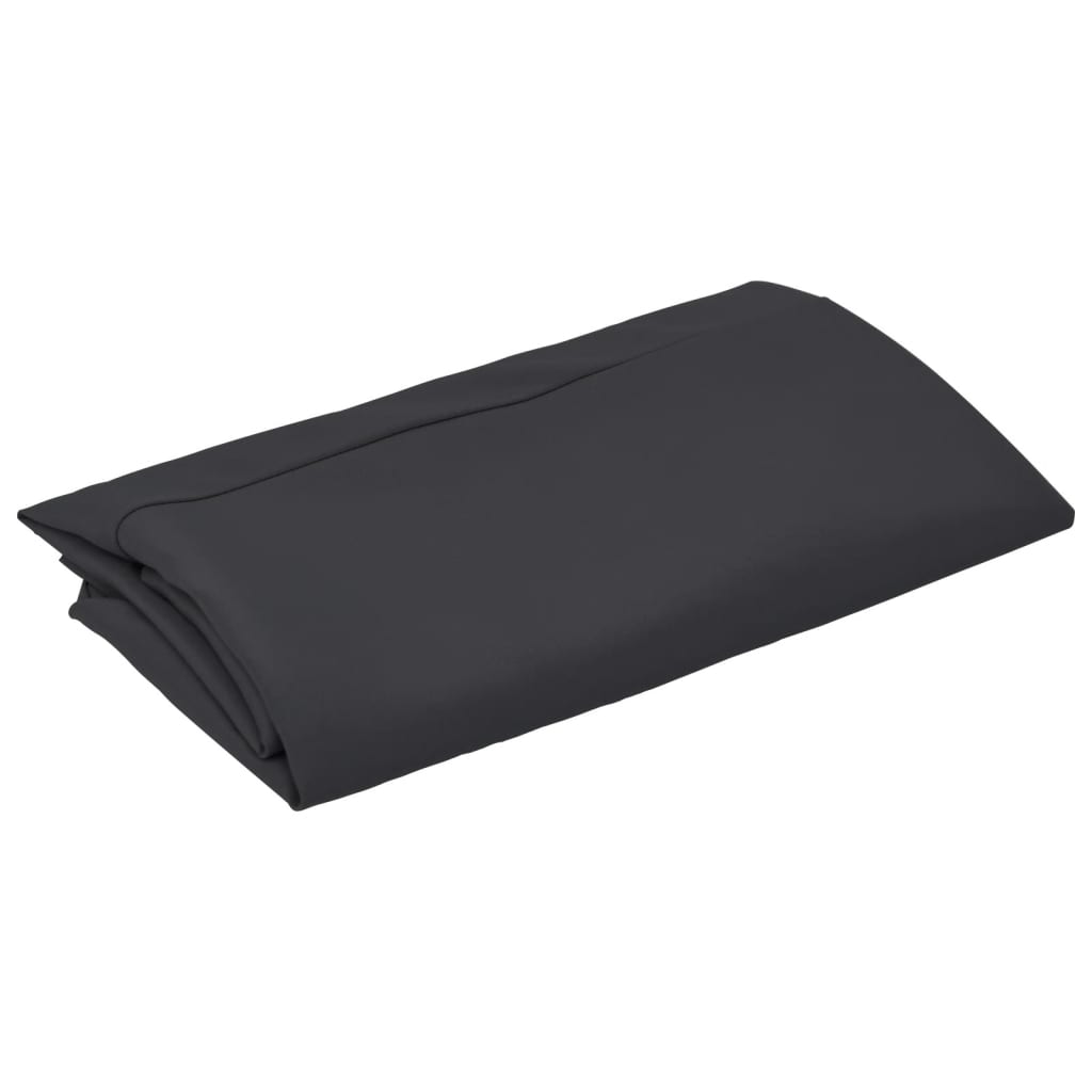vidaXL Pânză de schimb umbrelă de soare, negru, 300 cm