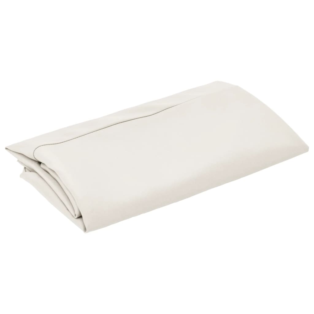 vidaXL Pânză de schimb umbrelă de soare, alb nisipiu, 350 cm vidaXL Pânză de schimb umbrelă de soare, alb nisipiu, 350 cm