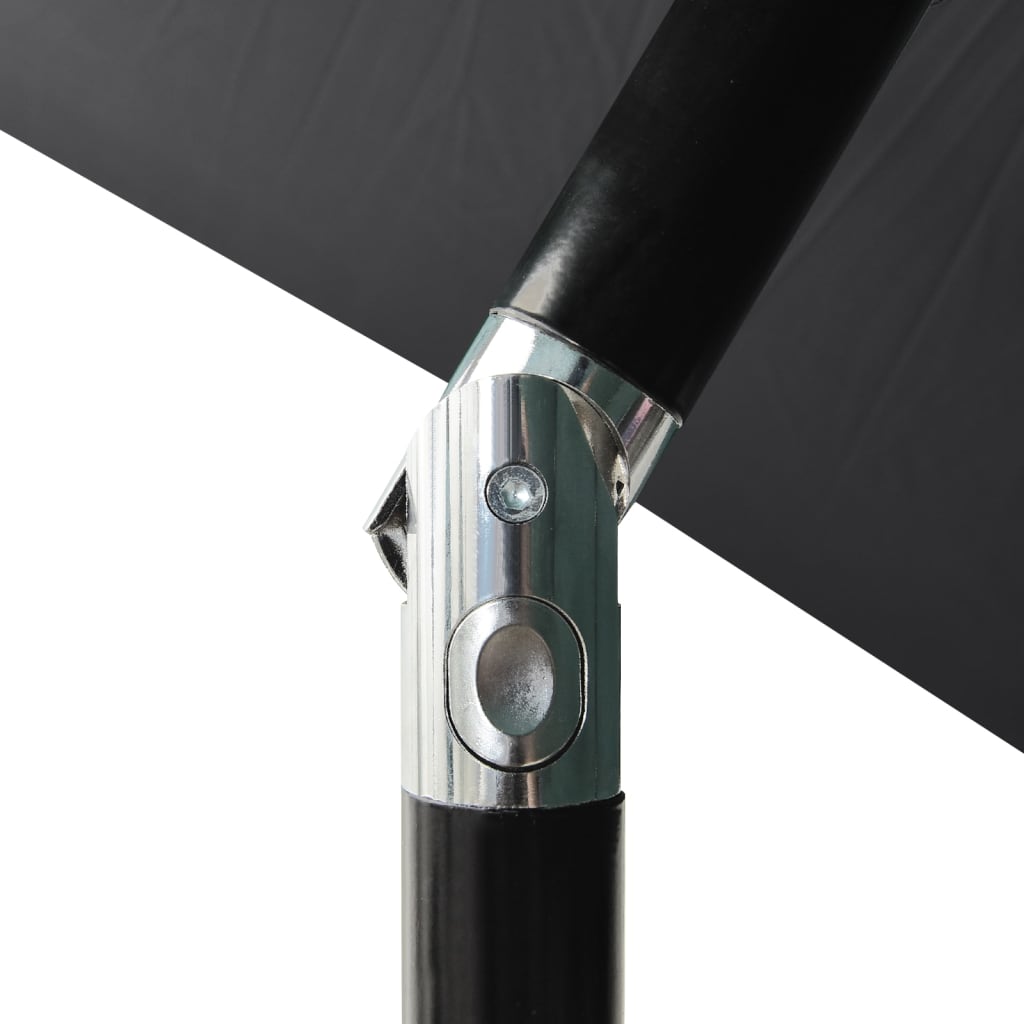 vidaXL Umbrelă de grădină 3 niveluri, stâlp aluminiu, antracit, 2 m vidaXL Umbrelă de grădină 3 niveluri, stâlp aluminiu, antracit, 2 m
