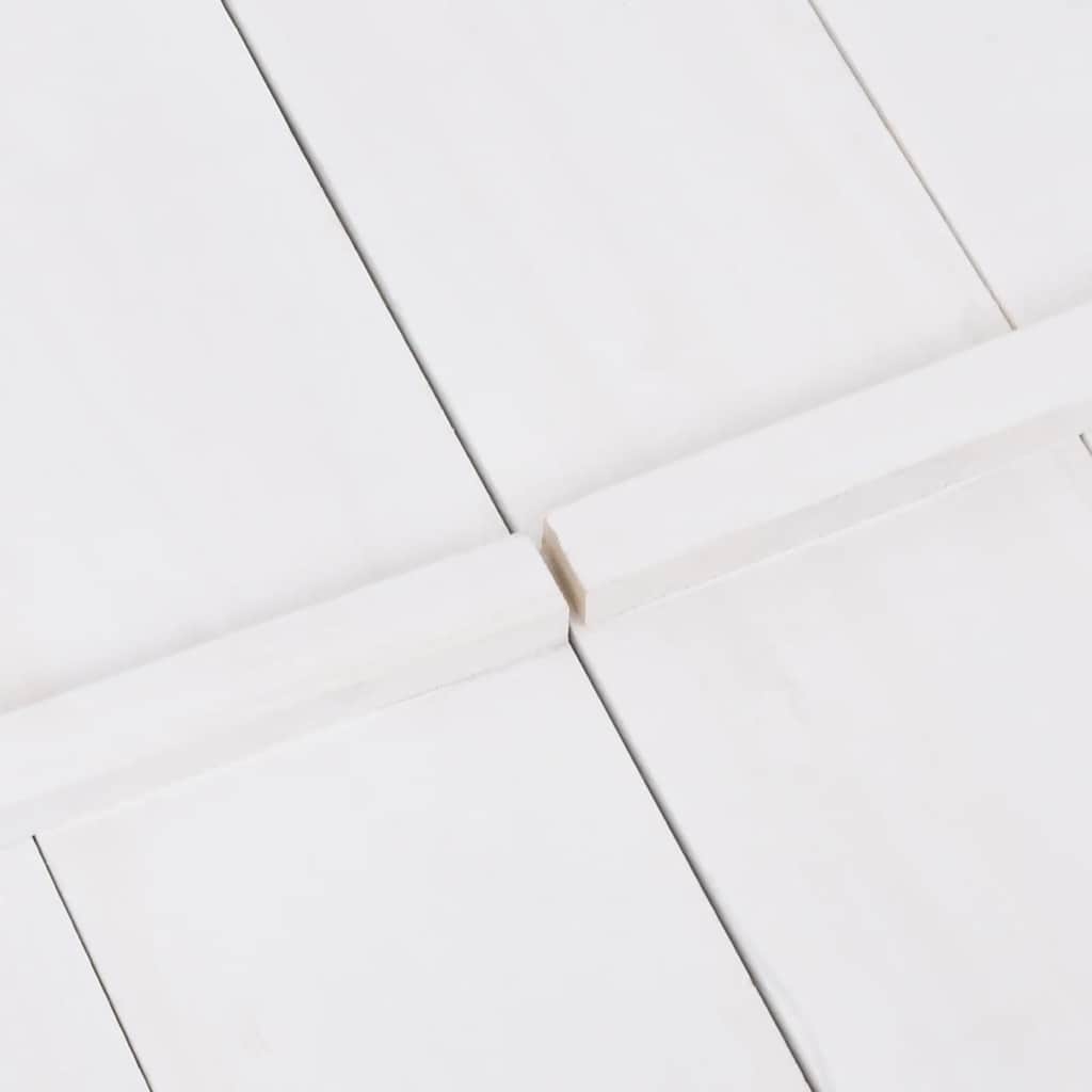vidaXL Cutie de nisip, alb, 95 x 90 x 15 cm, lemn de brad vidaXL Cutie de nisip, alb, 95 x 90 x 15 cm, lemn de brad