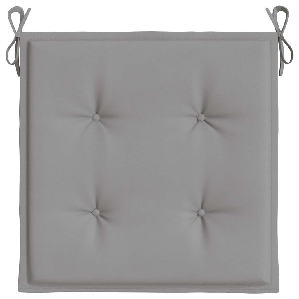 vidaXL Perne scaune grădină 6 buc. gri 40x40x4 cm țesătură Oxford vidaXL Perne scaune grădină 6 buc. gri 40x40x4 cm țesătură Oxford