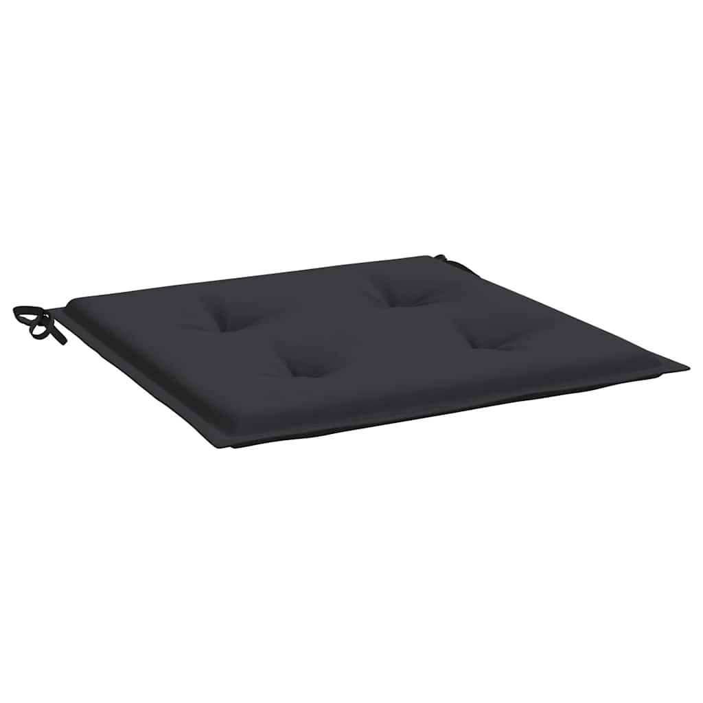vidaXL Perne scaune grădină 2 buc. negru 40x40x4 cm țesătură Oxford vidaXL Perne scaune grădină 2 buc. negru 40x40x4 cm țesătură Oxford