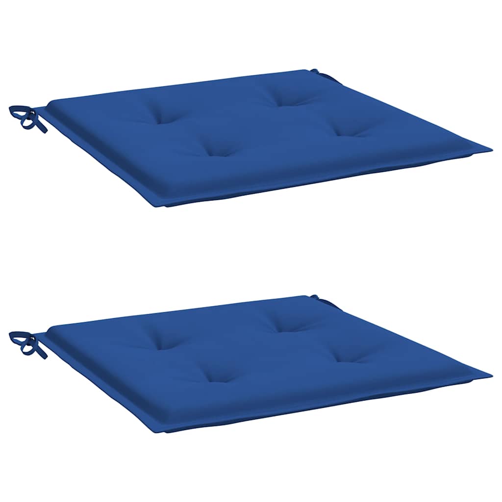 vidaXL Perne scaune grădină 2 buc. albastru 40x40x4 cm țesătură Oxford vidaXL Perne scaune grădină 2 buc. albastru 40x40x4 cm țesătură Oxford