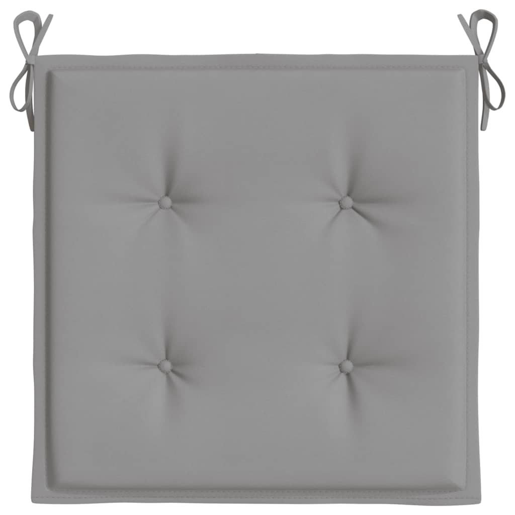 vidaXL Perne scaune de grădină 4 buc. gri 50x50x3 cm țesătură Oxford vidaXL Perne scaune de grădină 4 buc. gri 50x50x3 cm țesătură Oxford