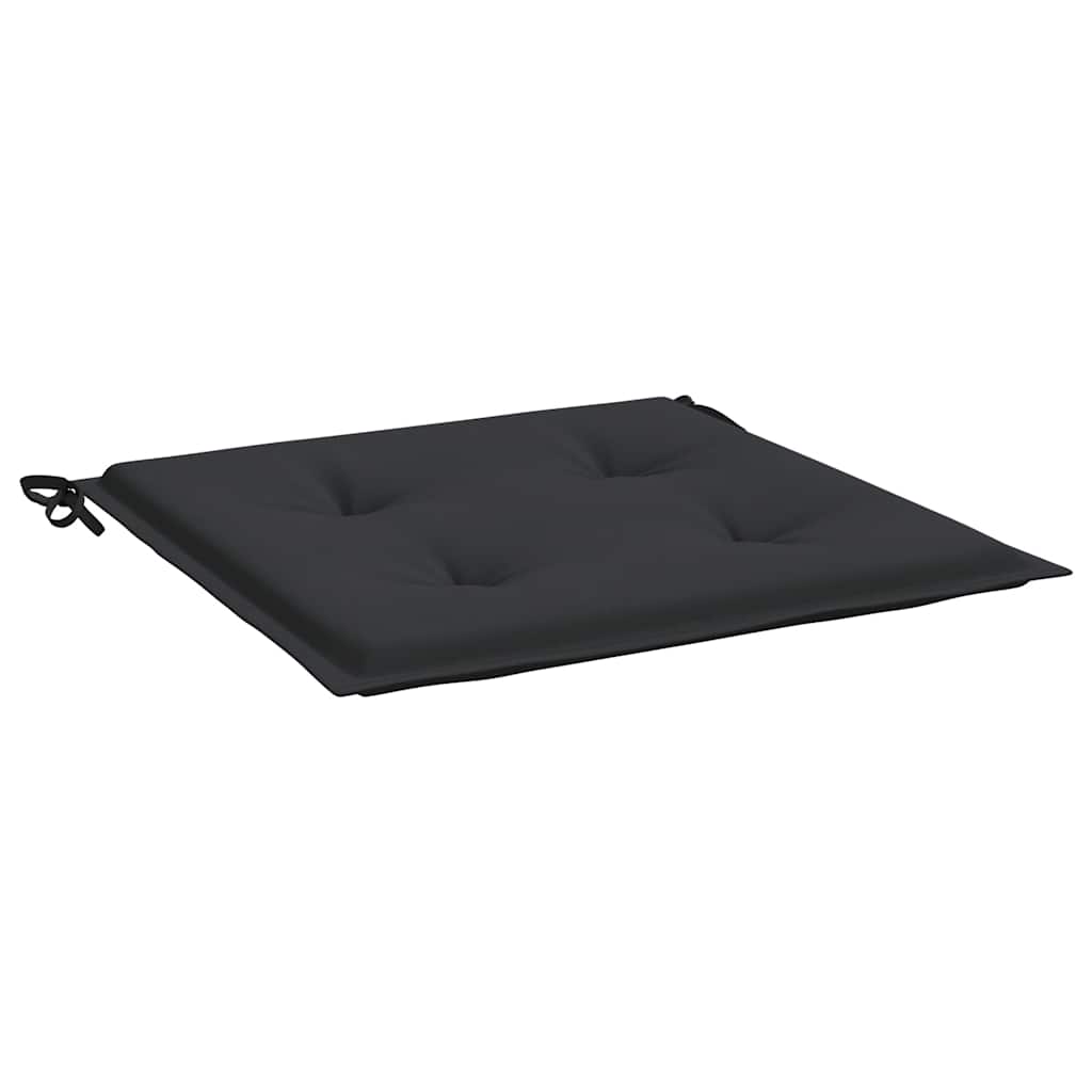 vidaXL Perne scaune grădină 4 buc. negru 50x50x4 cm țesătură Oxford vidaXL Perne scaune grădină 4 buc. negru 50x50x4 cm țesătură Oxford