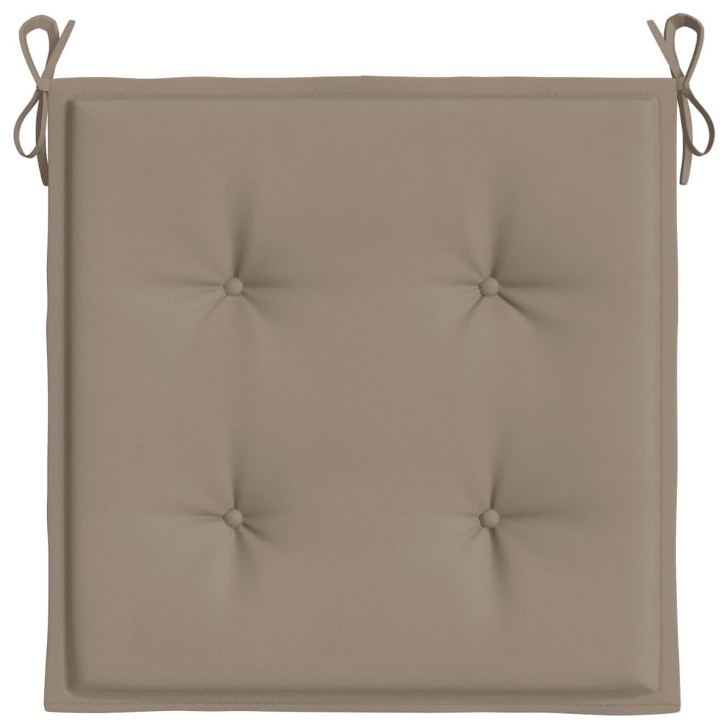 vidaXL Perne scaune grădină 6 buc. gri taupe 50x50x3cm țesătură Oxford vidaXL Perne scaune grădină 6 buc. gri taupe 50x50x3cm țesătură Oxford