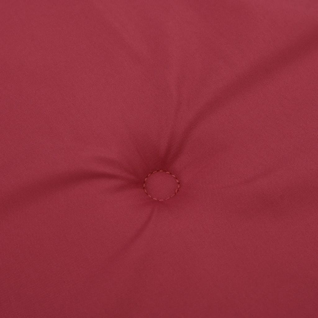vidaXL Perne scaune grădină 6 buc. roșu vin 50x50x3 cm țesătură Oxford vidaXL Perne scaune grădină 6 buc. roșu vin 50x50x3 cm țesătură Oxford