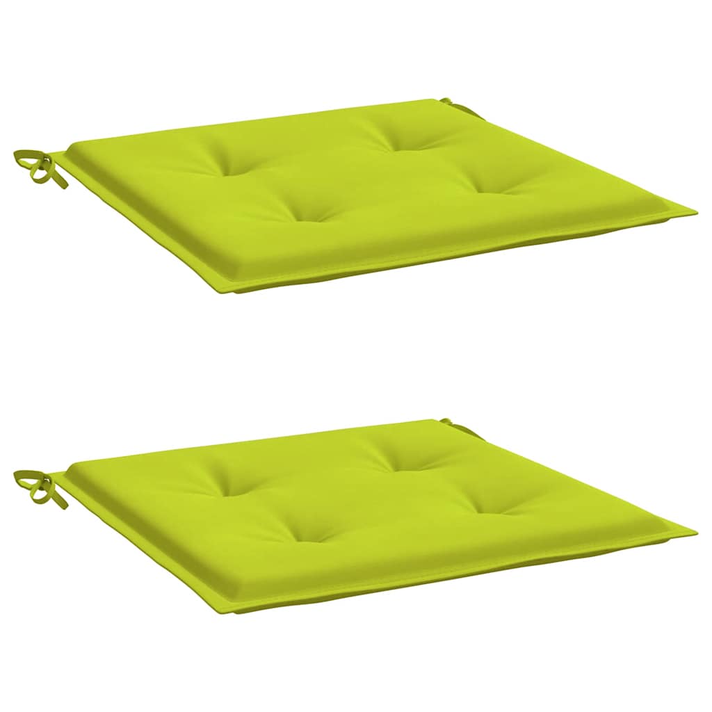 vidaXL Perne scaune de grădină 2 buc. verde 50x50x4 cm țesătură Oxford vidaXL Perne scaune de grădină 2 buc. verde 50x50x4 cm țesătură Oxford