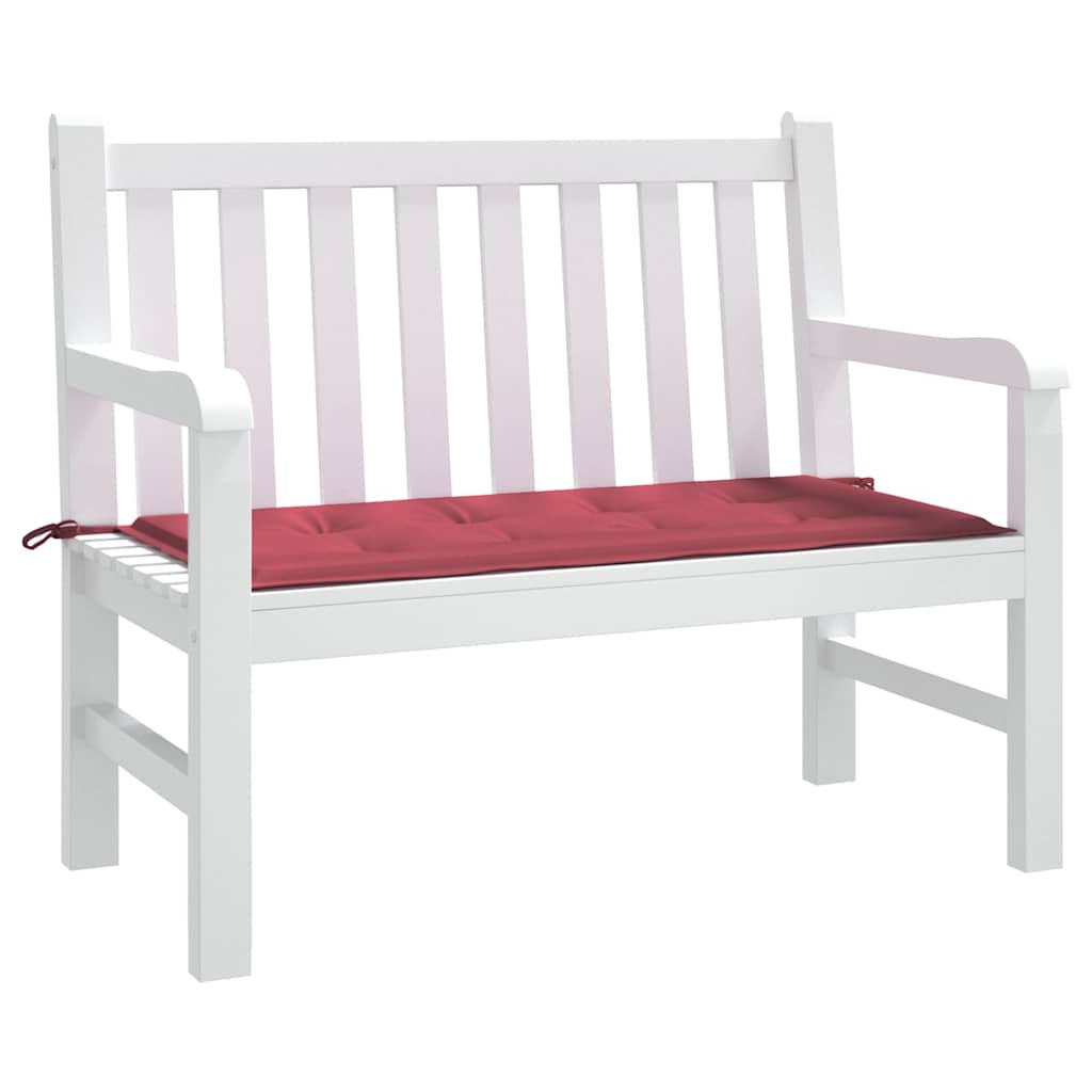 vidaXL Pernă de bancă de grădină, roșu, 120x50x4 cm, textil oxford vidaXL Pernă de bancă de grădină, roșu, 120x50x4 cm, textil oxford