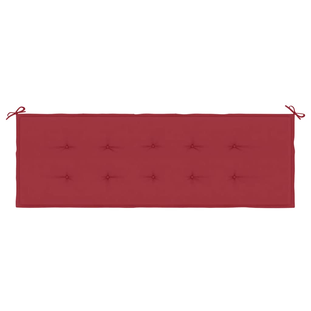 vidaXL Pernă de bancă de grădină, roșu, 150x50x4 cm, textil oxford vidaXL Pernă de bancă de grădină, roșu, 150x50x4 cm, textil oxford