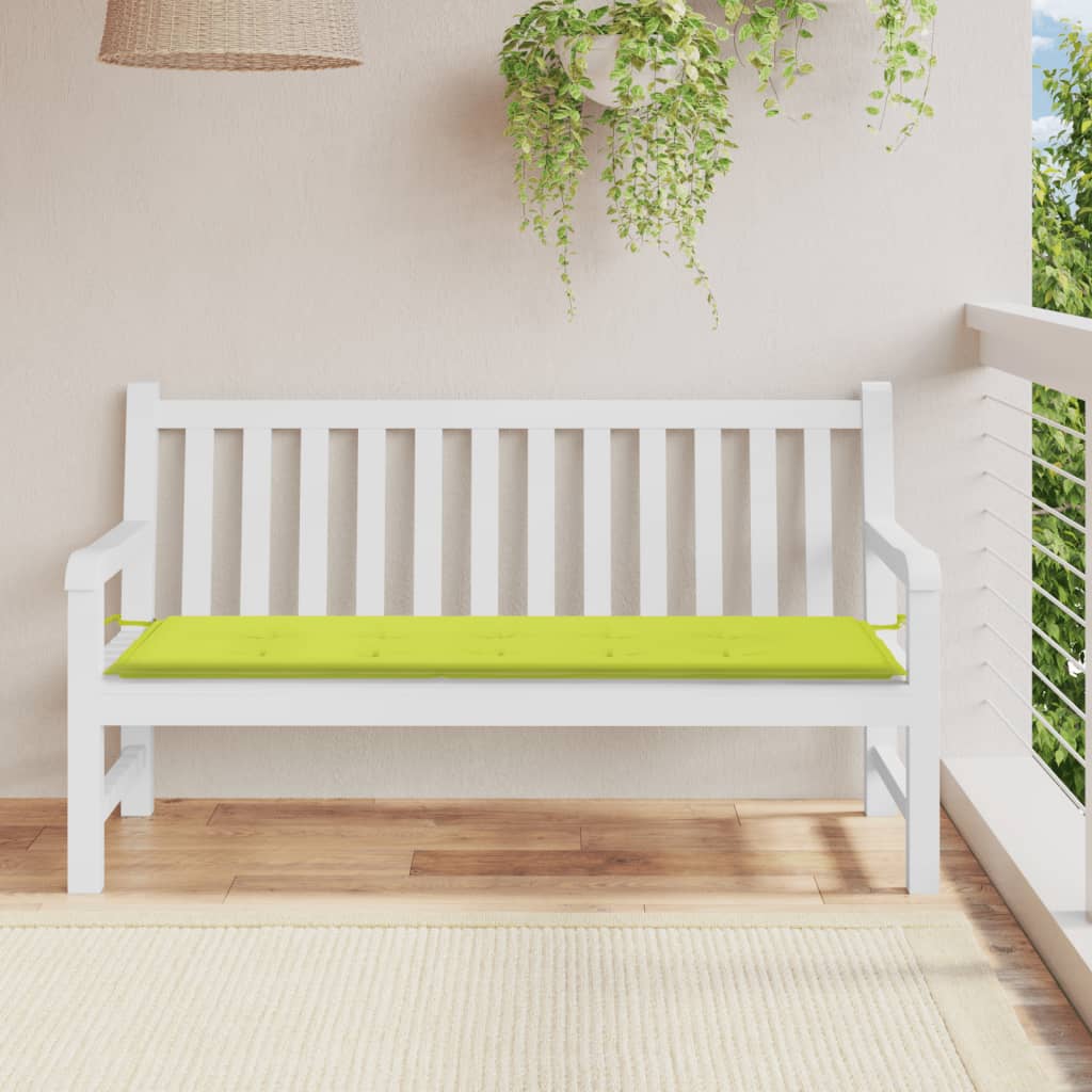 vidaXL Pernă de bancă de grădină, verde, 150x50x3 cm, textil oxford vidaXL Pernă de bancă de grădină, verde, 150x50x3 cm, textil oxford