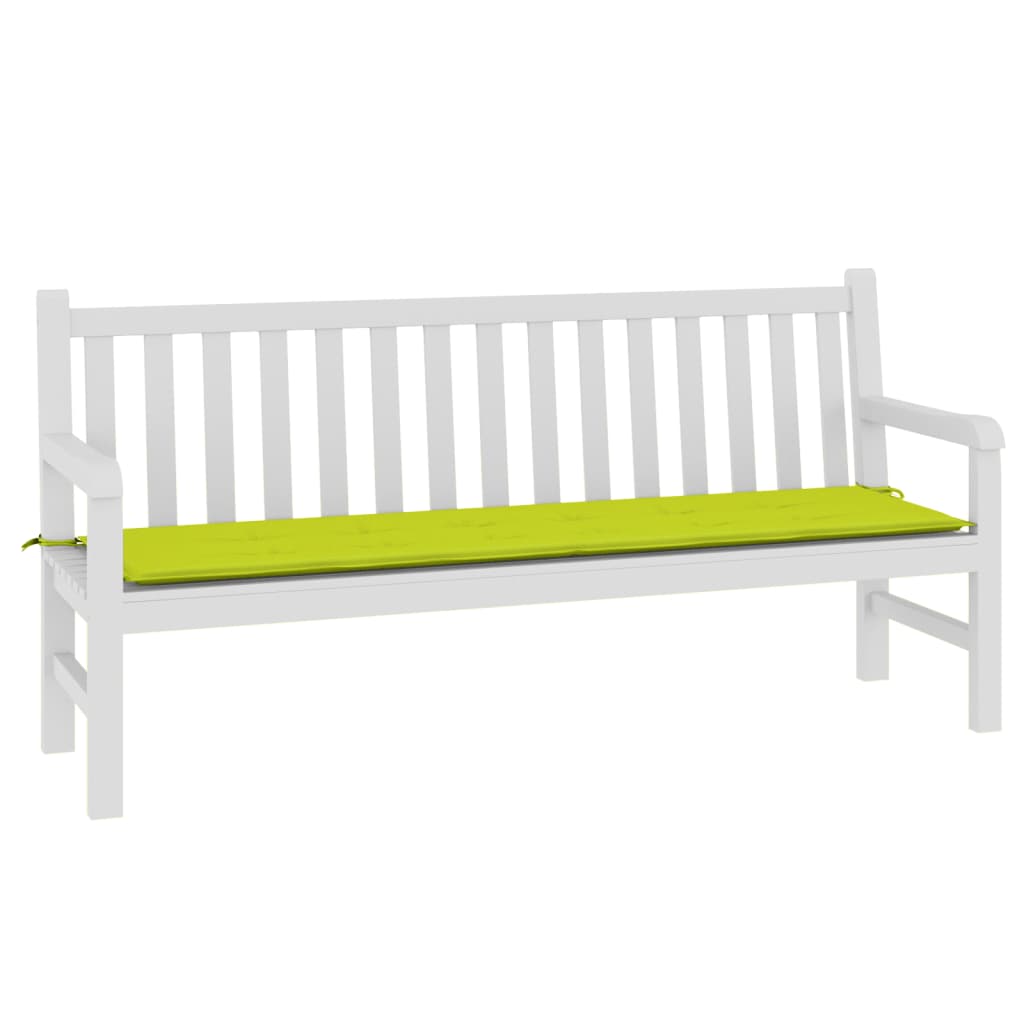 vidaXL Pernă de bancă de grădină, verde, 180x50x3 cm, textil oxford vidaXL Pernă de bancă de grădină, verde, 180x50x3 cm, textil oxford