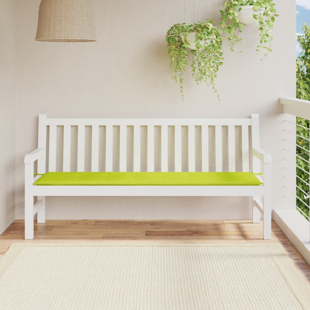 vidaXL Pernă de bancă de grădină, verde, 180x50x3 cm, textil oxford vidaXL Pernă de bancă de grădină, verde, 180x50x3 cm, textil oxford