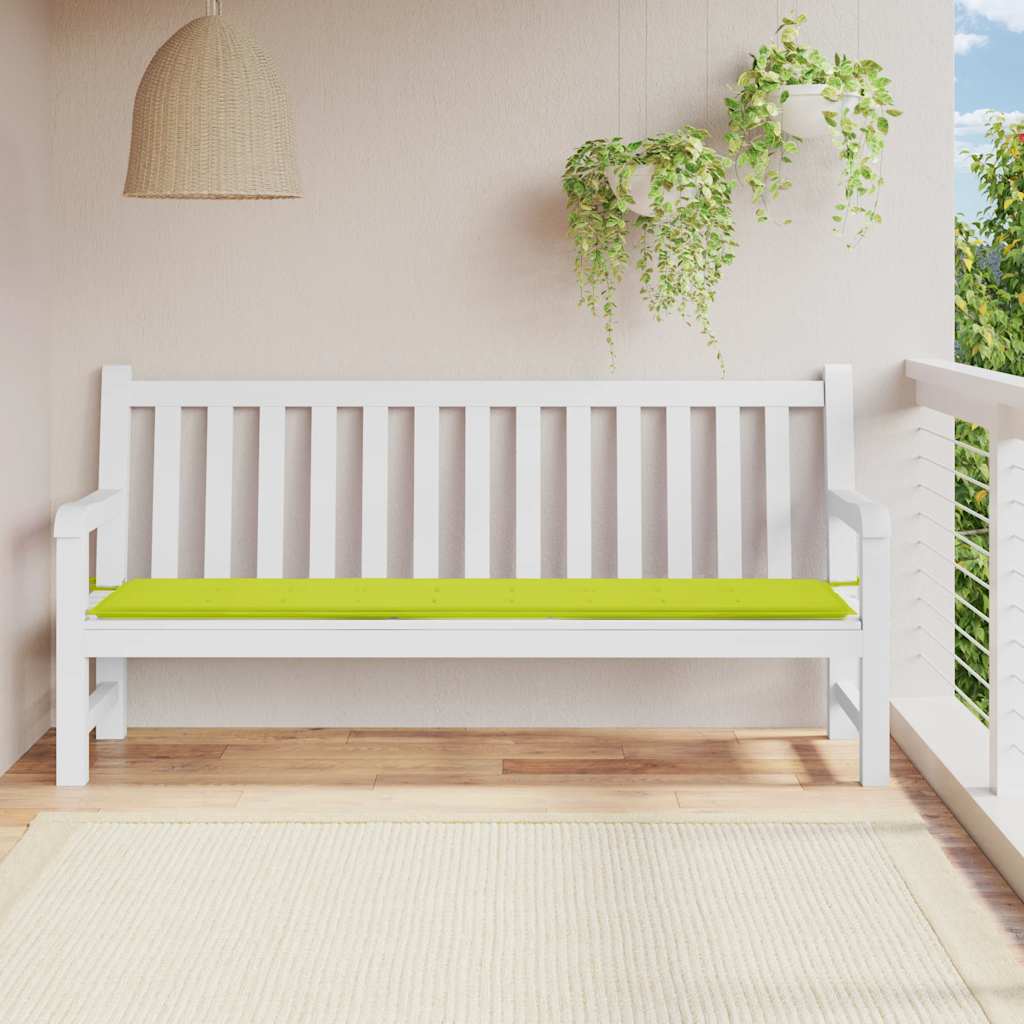 vidaXL Pernă de bancă de grădină, verde, 200x50x4 cm, textil oxford vidaXL Pernă de bancă de grădină, verde, 200x50x4 cm, textil oxford