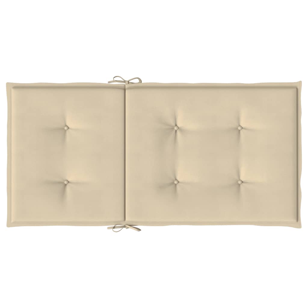 vidaXL Perne cu spătar mic, 6 buc., bej, 100x50x3 cm, textil oxford vidaXL Perne cu spătar mic, 6 buc., bej, 100x50x3 cm, textil oxford