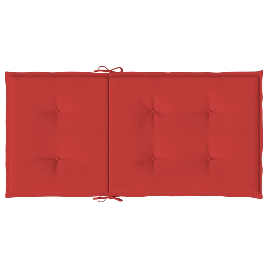vidaXL Perne cu spătar mic, 6 buc., roșu, 100x50x3 cm, textil oxford vidaXL Perne cu spătar mic, 6 buc., roșu, 100x50x3 cm, textil oxford