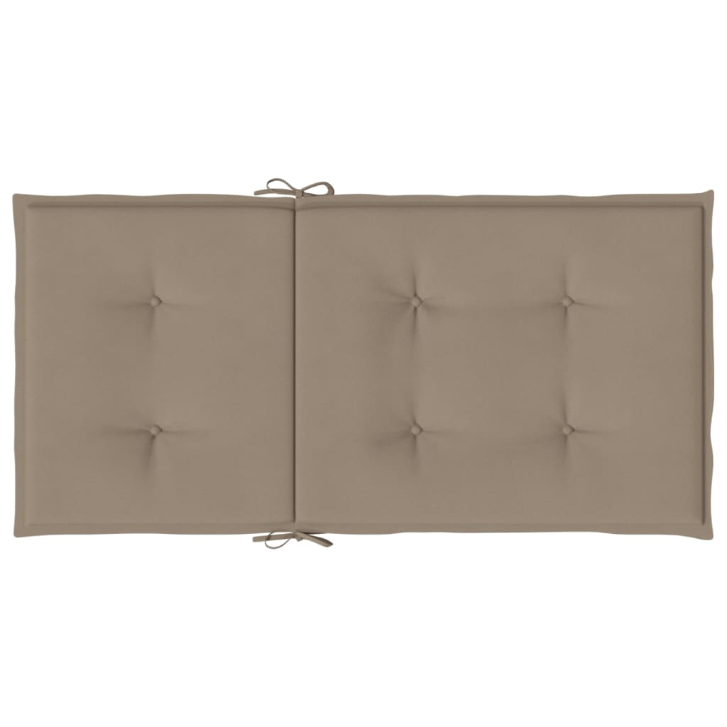 vidaXL Perne cu spătar mic, 6 buc. gri taupe 100x50x3 cm textil oxford vidaXL Perne cu spătar mic, 6 buc. gri taupe 100x50x3 cm textil oxford