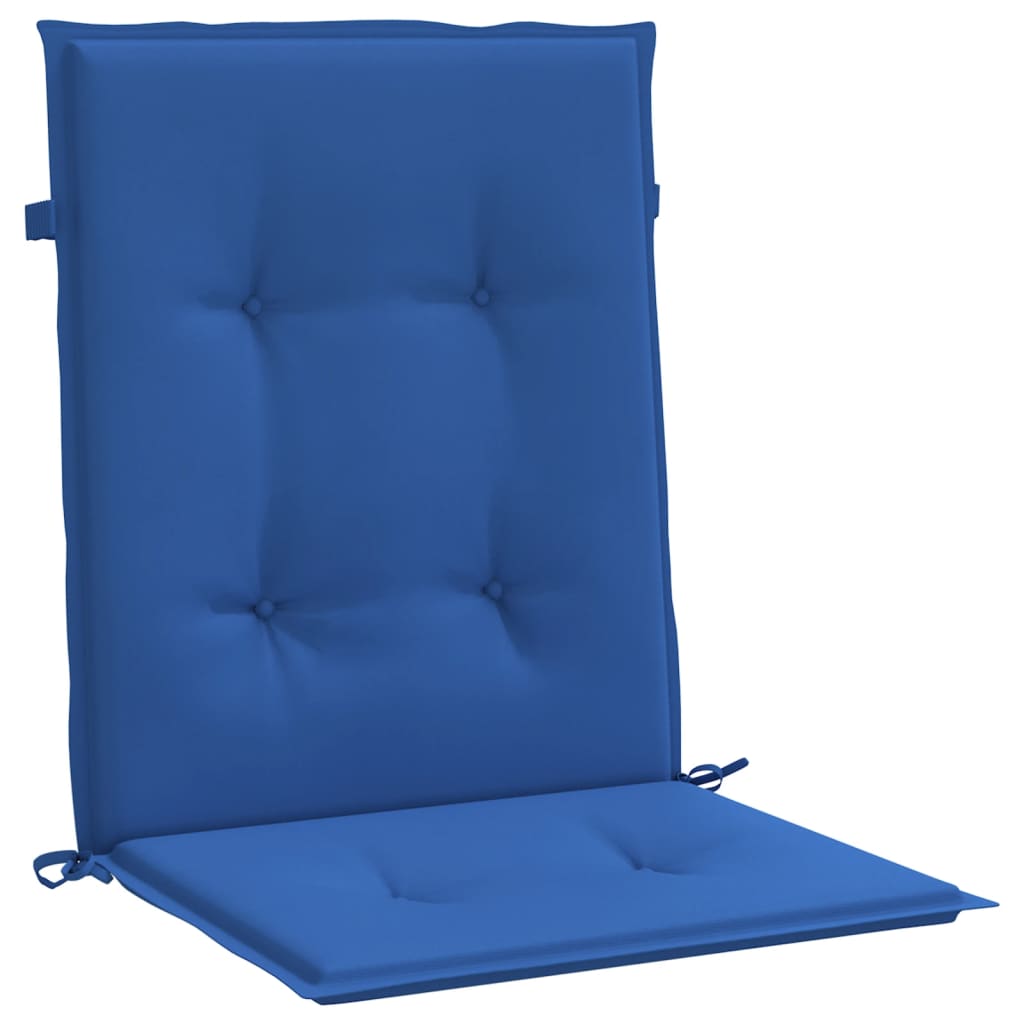 vidaXL Perne cu spătar mic, 4 buc. albastru 100x50x3 cm textil oxford vidaXL Perne cu spătar mic, 4 buc. albastru 100x50x3 cm textil oxford