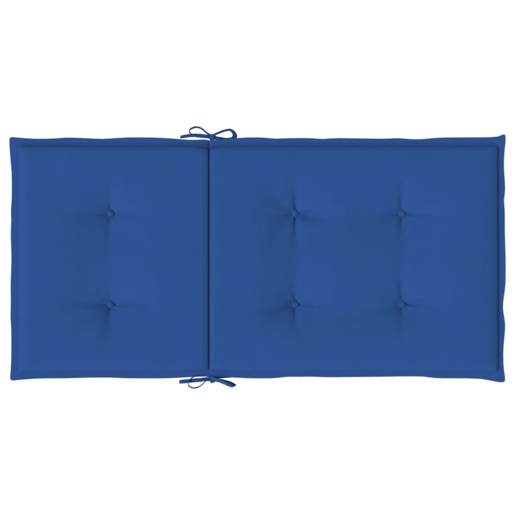 vidaXL Perne cu spătar mic, 4 buc. albastru 100x50x3 cm textil oxford vidaXL Perne cu spătar mic, 4 buc. albastru 100x50x3 cm textil oxford