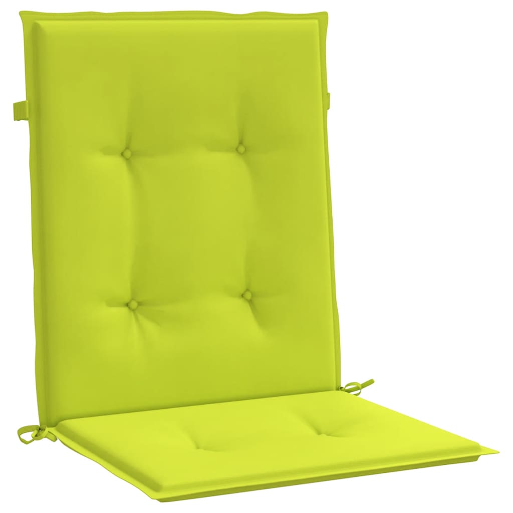 vidaXL Perne cu spătar mic, 4 buc., verde, 100x50x3 cm, textil oxford vidaXL Perne cu spătar mic, 4 buc., verde, 100x50x3 cm, textil oxford