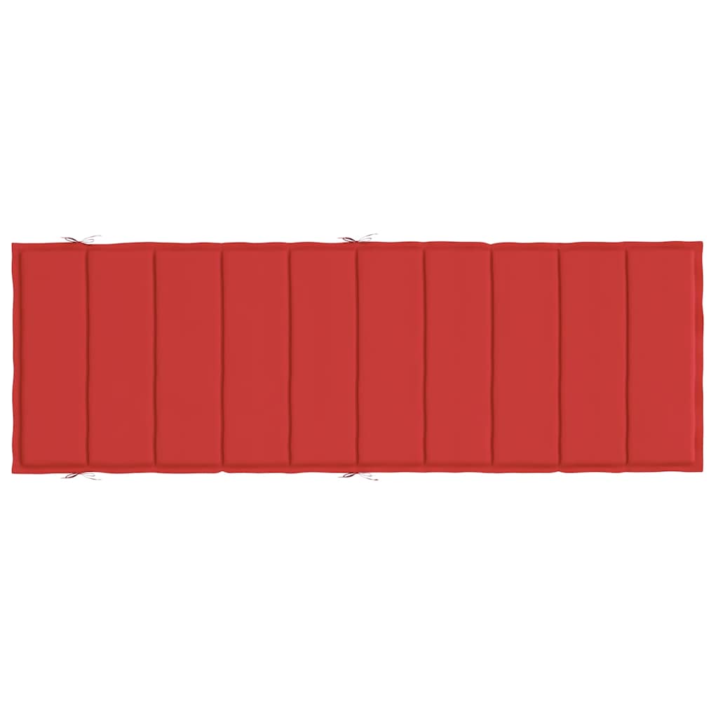 vidaXL Pernă de șezlong, roșu, 186x58x4 cm, textil oxford vidaXL Pernă de șezlong, roșu, 186x58x4 cm, textil oxford