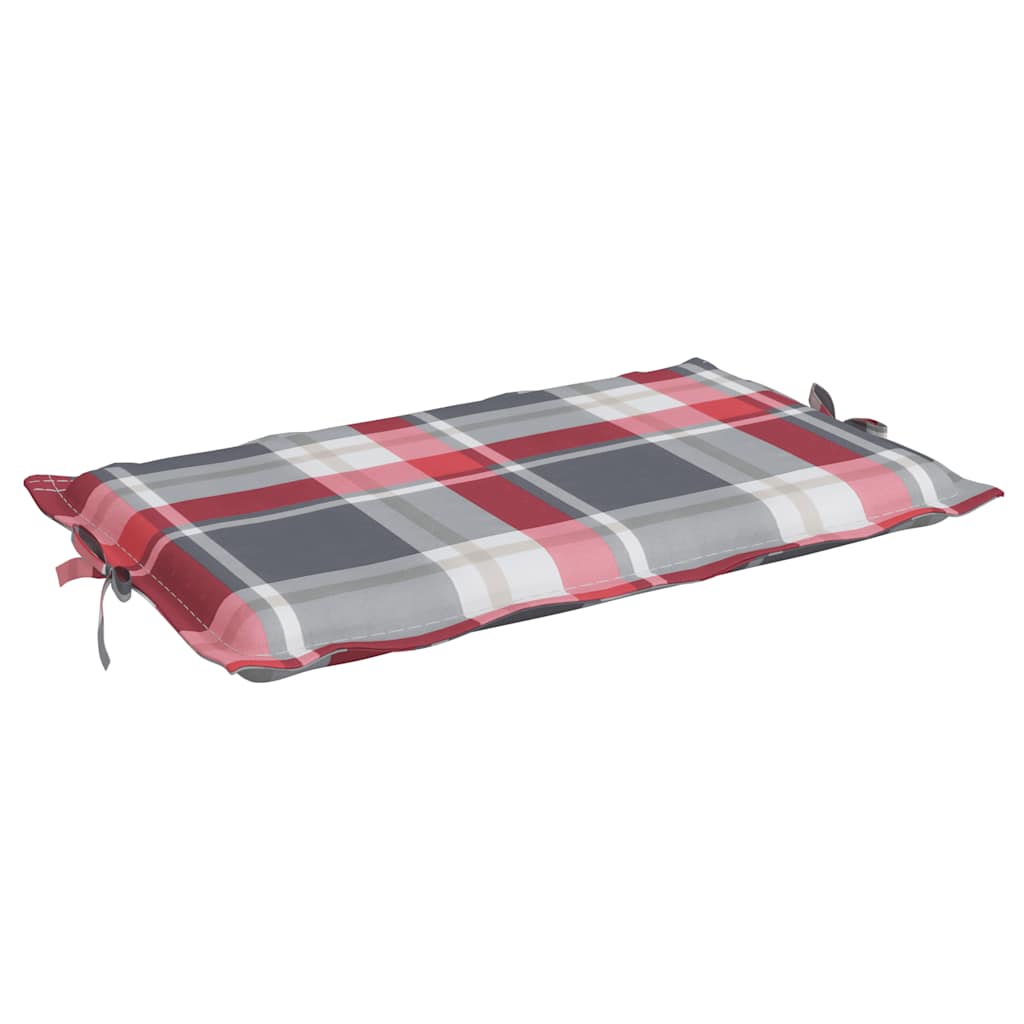 vidaXL Pernă de șezlong, roșu carouri, 186x58x4 cm, textil oxford vidaXL Pernă de șezlong, roșu carouri, 186x58x4 cm, textil oxford