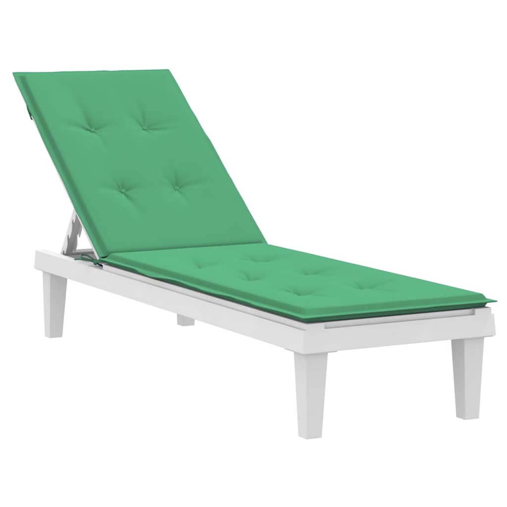 vidaXL Pernă de șezlong, verde, (75 + 105) x50x4 cm vidaXL Pernă de șezlong, verde, (75 + 105) x50x4 cm