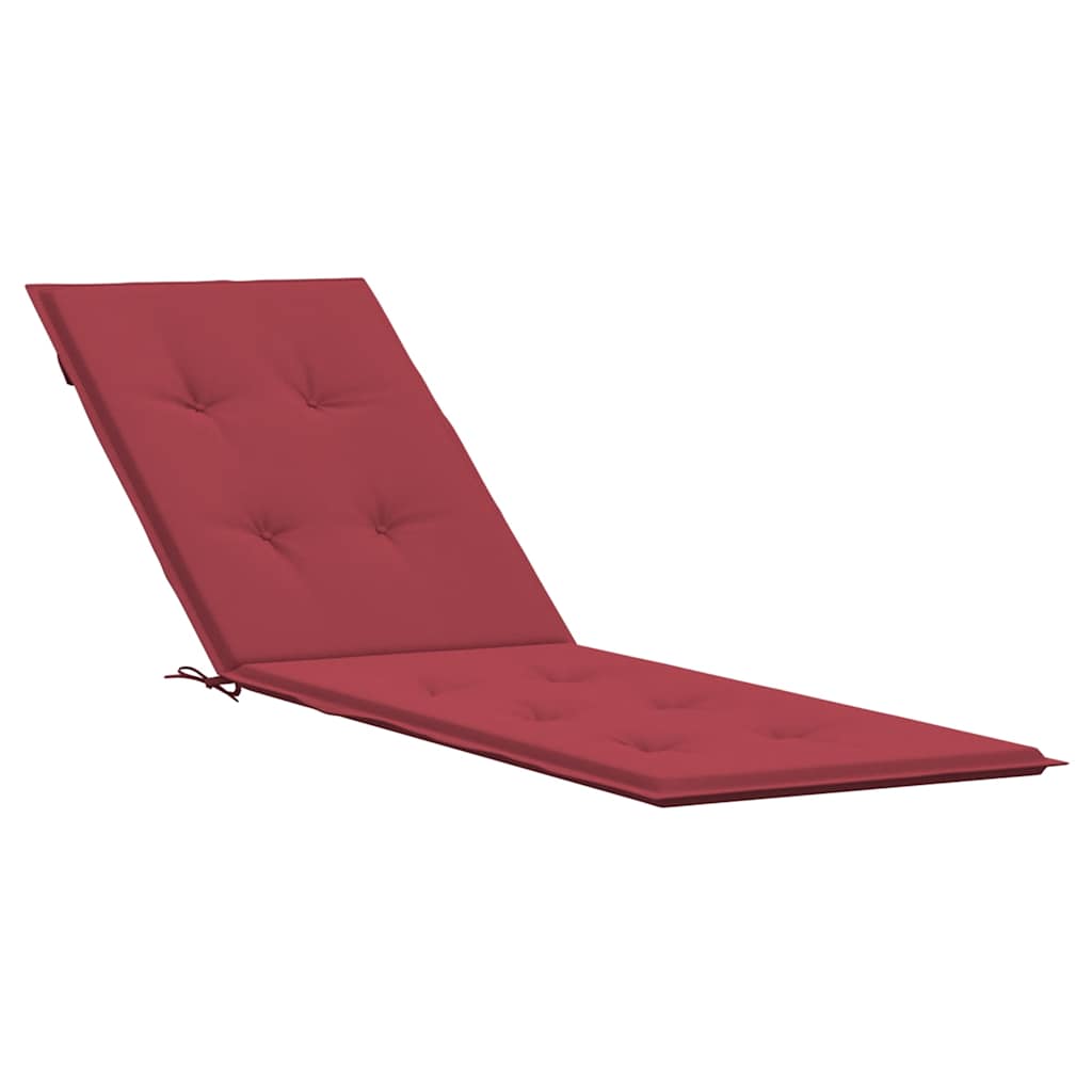 vidaXL Pernă de șezlong, roșu vin, (75+105) x 50 x 4 cm vidaXL Pernă de șezlong, roșu vin, (75+105) x 50 x 4 cm