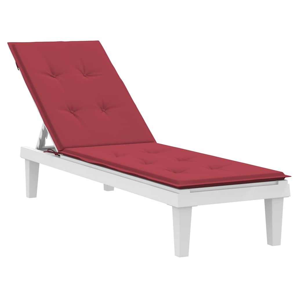 vidaXL Pernă de șezlong, roșu vin, (75+105) x 50 x 4 cm vidaXL Pernă de șezlong, roșu vin, (75+105) x 50 x 4 cm