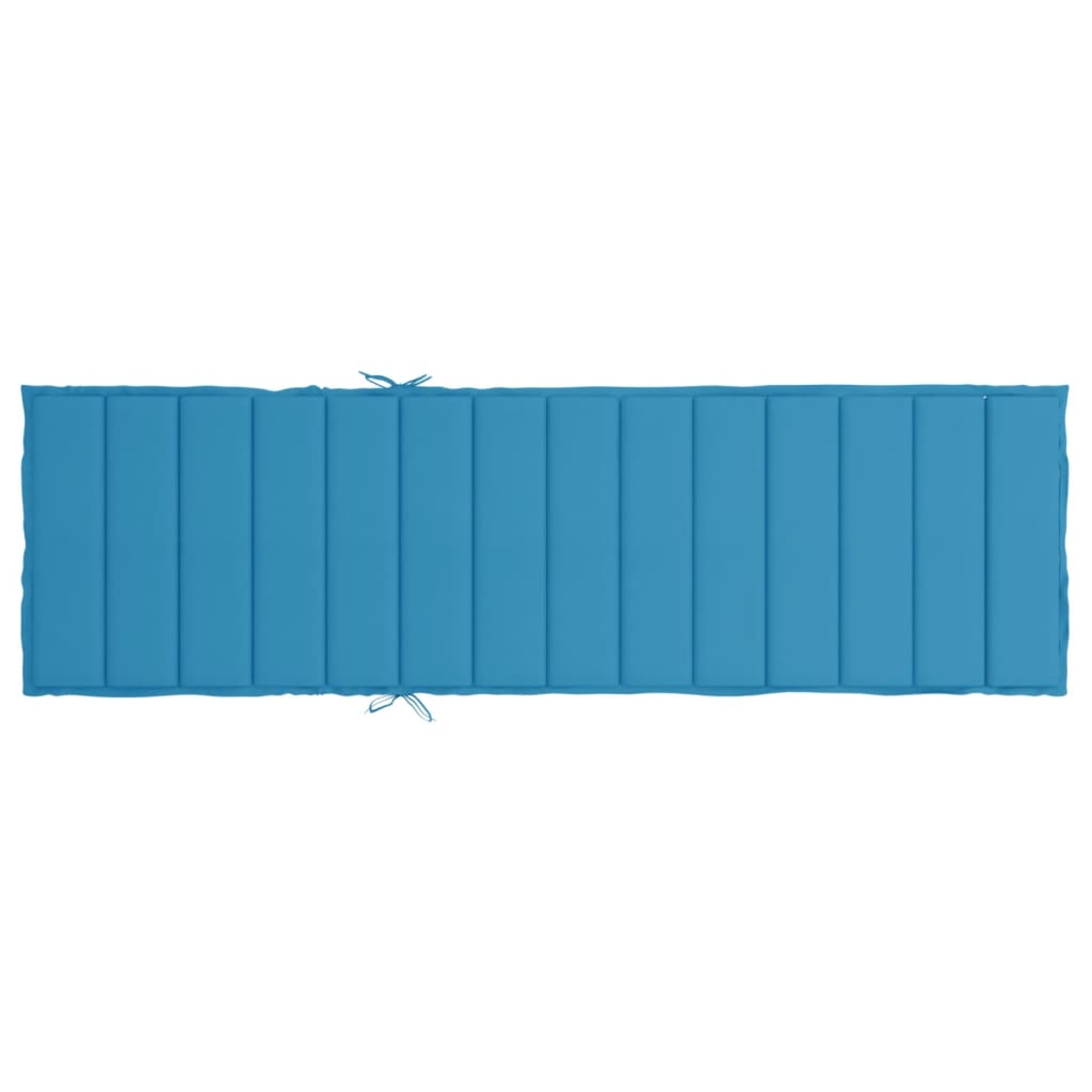 vidaXL Pernă de șezlong, albastru, 200x50x3 cm, textil oxford vidaXL Pernă de șezlong, albastru, 200x50x3 cm, textil oxford