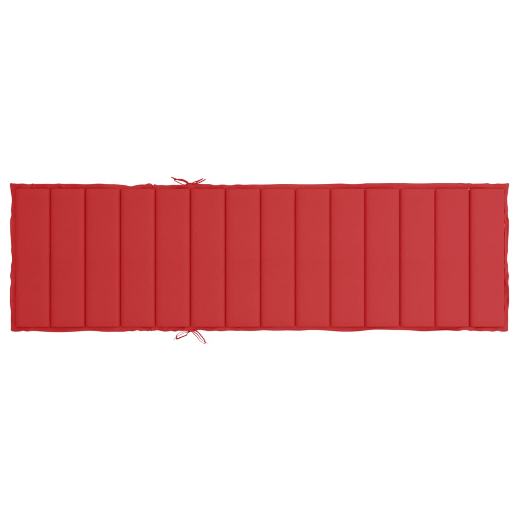 vidaXL Pernă de șezlong, roșu, 200x50x3 cm, textil oxford vidaXL Pernă de șezlong, roșu, 200x50x3 cm, textil oxford