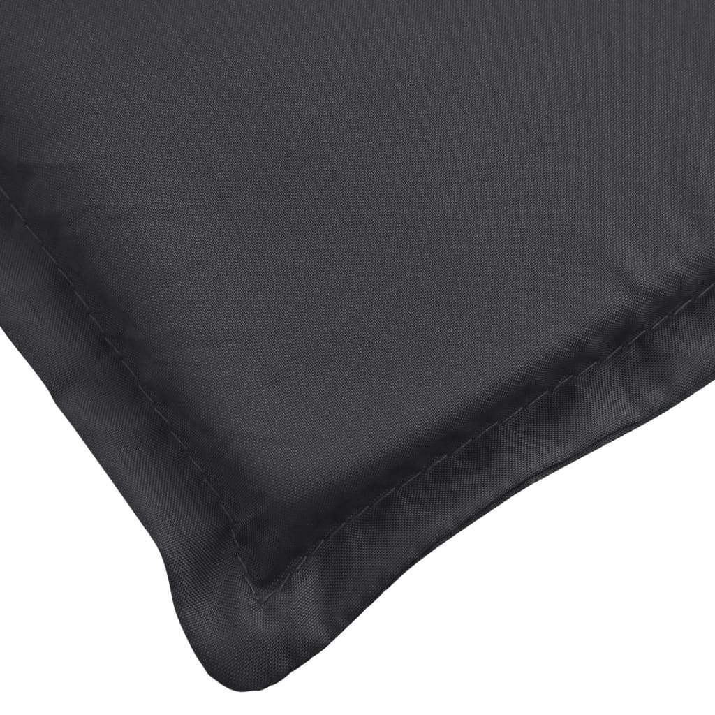 vidaXL Pernă de șezlong, negru, 200x50x3 cm, textil oxford vidaXL Pernă de șezlong, negru, 200x50x3 cm, textil oxford
