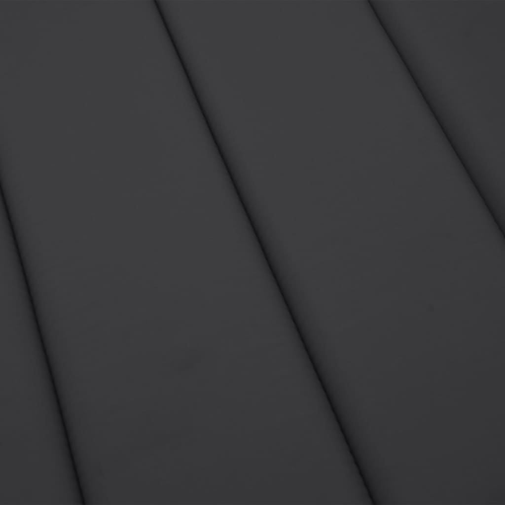 vidaXL Pernă de șezlong, negru, 200x50x3 cm, textil oxford vidaXL Pernă de șezlong, negru, 200x50x3 cm, textil oxford